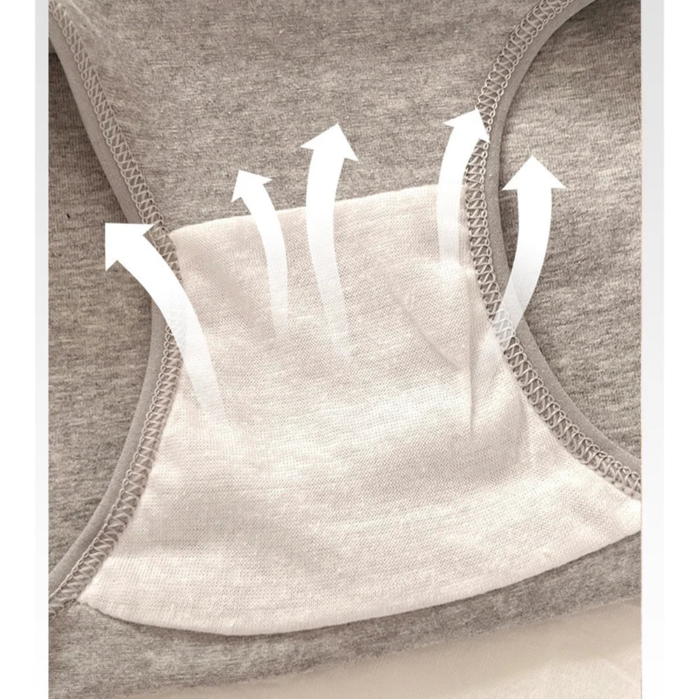 Lot 3 Culottes Femme Coton - Sans Couture Respirantes - Lencensa 