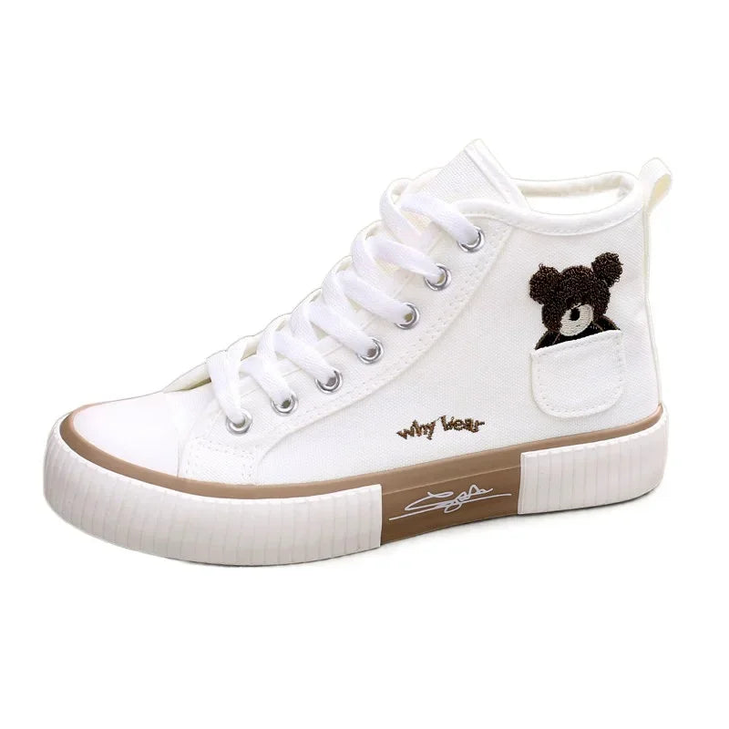 Lencensa - Baskets Toile Femme Premium | Chaussures Sport Respirantes de Qualité Supérieure