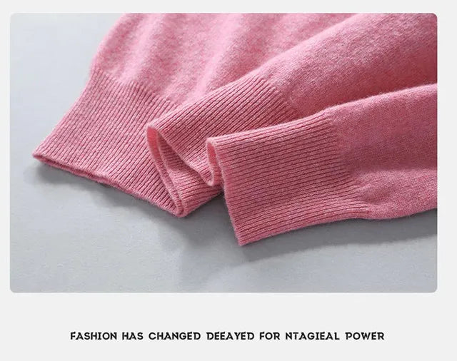 Pull Col V Homme Cachemire - Lencensa Collection Automne-Hiver - Lencensa 