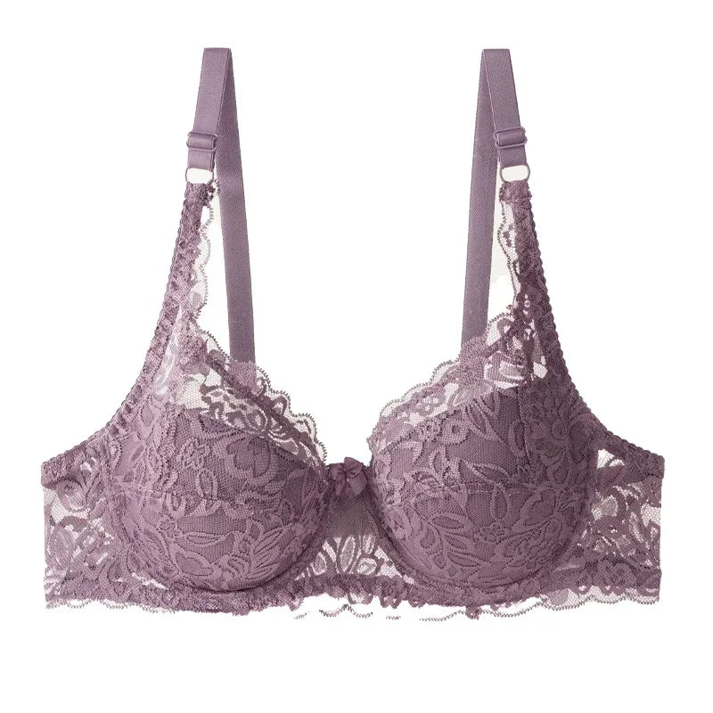 Soutien-Gorge Femme Dentelle - Grande Taille Bonnet C/D - Lencensa 