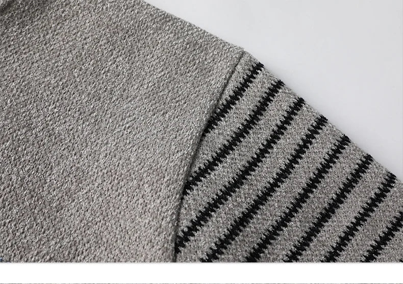 Pull Premium Lencensa - Patchwork Col Rond Doublé Polaire - Qualité Exceptionnelle Hiver - Lencensa 