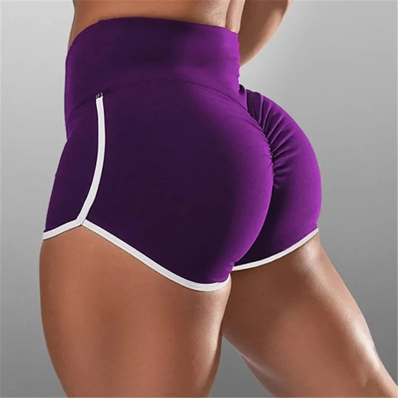 Short Sport Femme Été - Yoga Fitness Gym Taille Basse Stretch - Lencensa 
