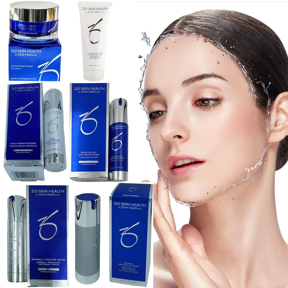 Zo peau santé visage sérum quotidien puissance défense Exfoliation douce nettoyage en profondeur éclaircit le teint hydratant soin du visage - Lencensa 