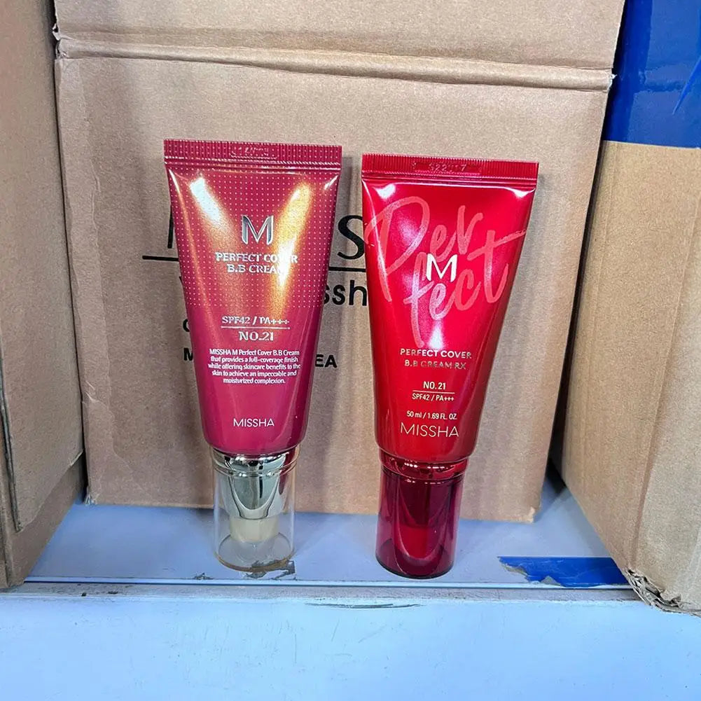 MISSHA M BB crème fond de teint liquide longue durée sans maquillage isolation hydratante maquillage CC correcteur cosmétiques coréens