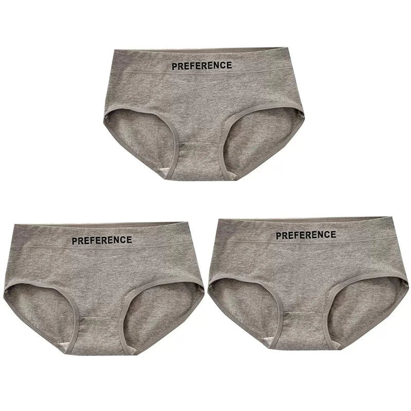 Lot 3 Culottes Femme Coton - Sans Couture Respirantes - Lencensa 