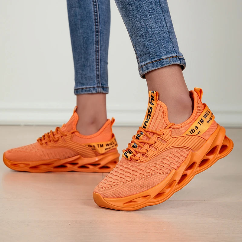 Femmes chaussures de Sport mode plate-forme baskets dames printemps hiver chaussures plates chaussures de course pour femme grande taille 43