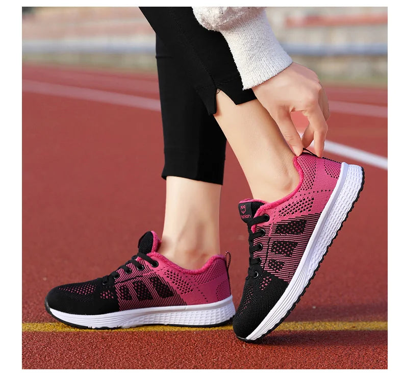 Baskets Premium Lencensa Femme - Chaussures Sport Haute Qualité Plateforme 2024