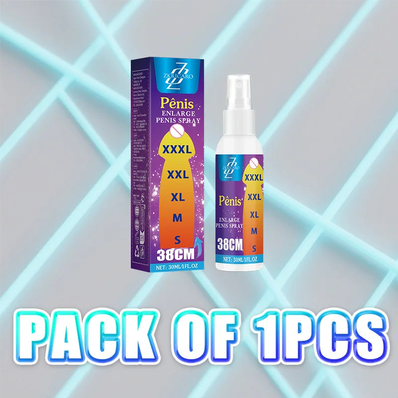 Spray Croissance Masculine - Soin Épaississant et Fortifiant pour Homme - Lencensa 