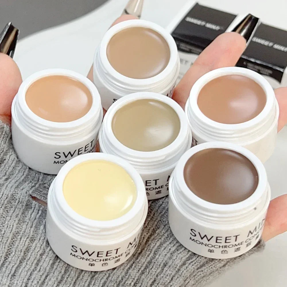 Palette de correcteurs mats, couverture de Texture crème, marques d'acné, cernes, maquillage multifonction pour le visage, éclaircissant durable, cosmétiques pour le visage
