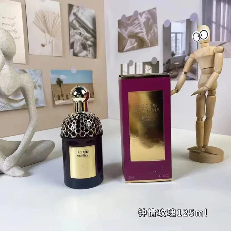 Cologne Original 125ml - Parfum Unisexe Rose Bois de Santal Cuir - Lencensa 