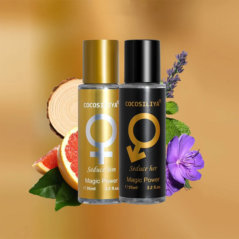 Sexuellement de phéromone séduisant pour hommes et femmes, parfum charmant pour attirer les femmes, parfum flirtant pour les rencontres, spray corporel longue durée, 90ml