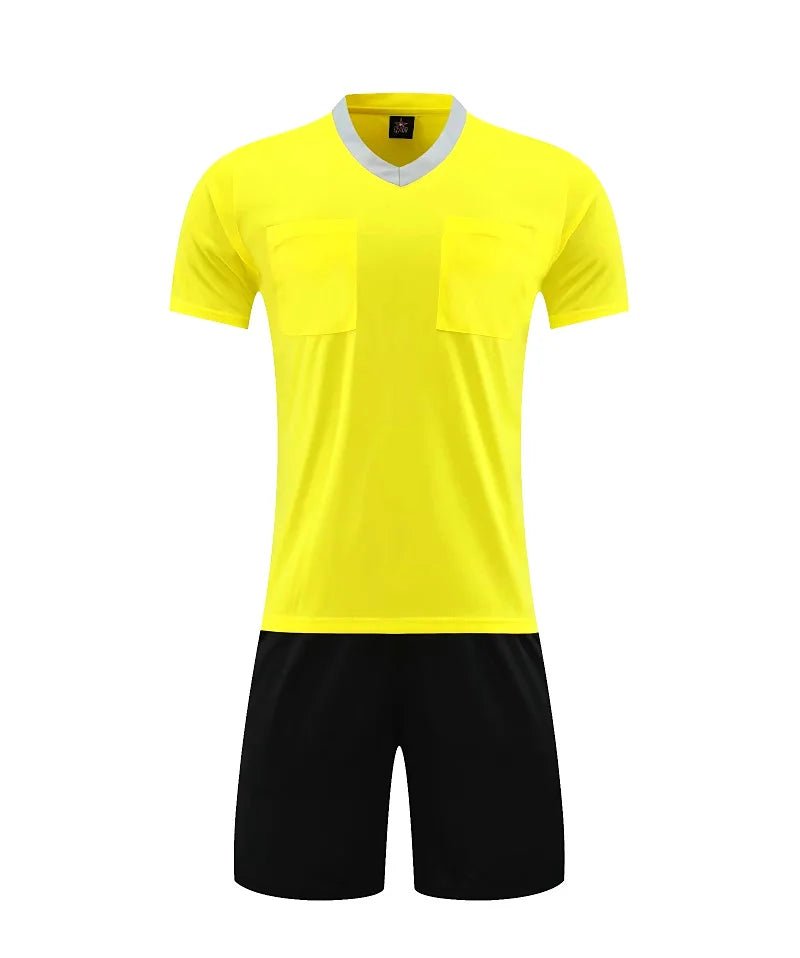 Uniforme Arbitre Football Personnalisable - Maillot Short Nom Numéro HAMEK - Lencensa 