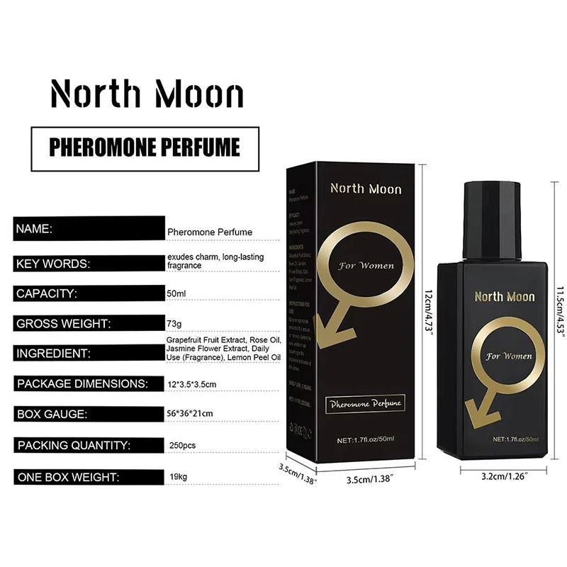 Sexuellement de phéromone séduisant pour hommes et femmes, parfum charmant pour attirer les femmes, parfum flirtant pour les rencontres, spray corporel longue durée, 90ml