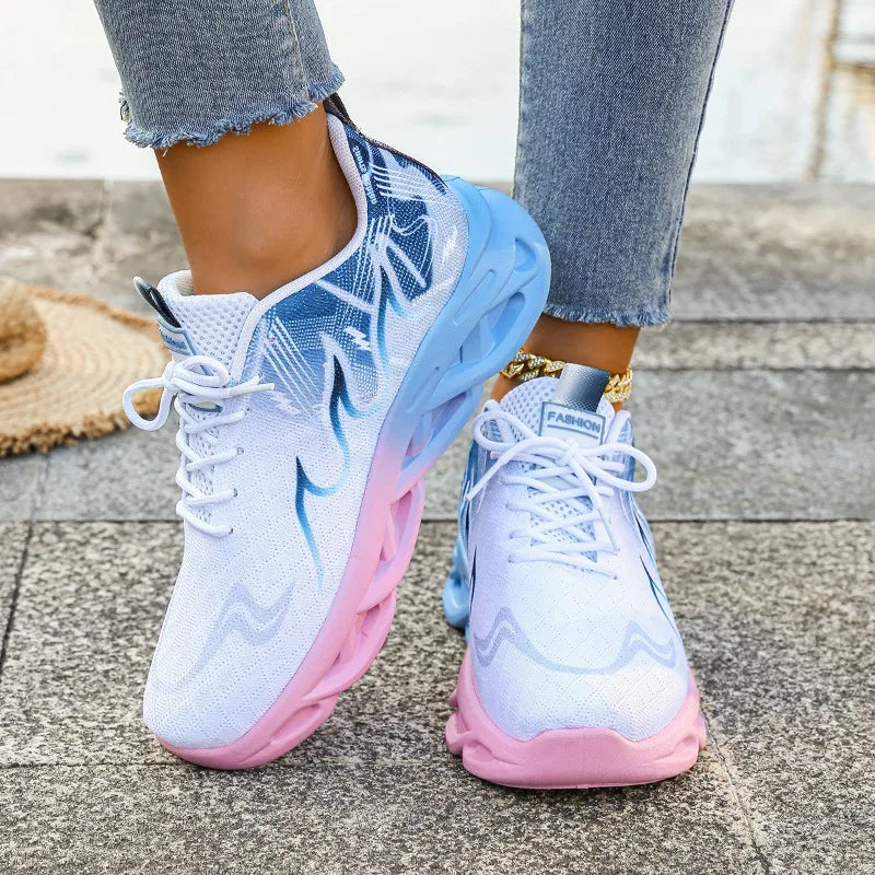 Lencensa - Baskets Femme Premium | Chaussures Sport Légères et Respirantes de Qualité Supérieure