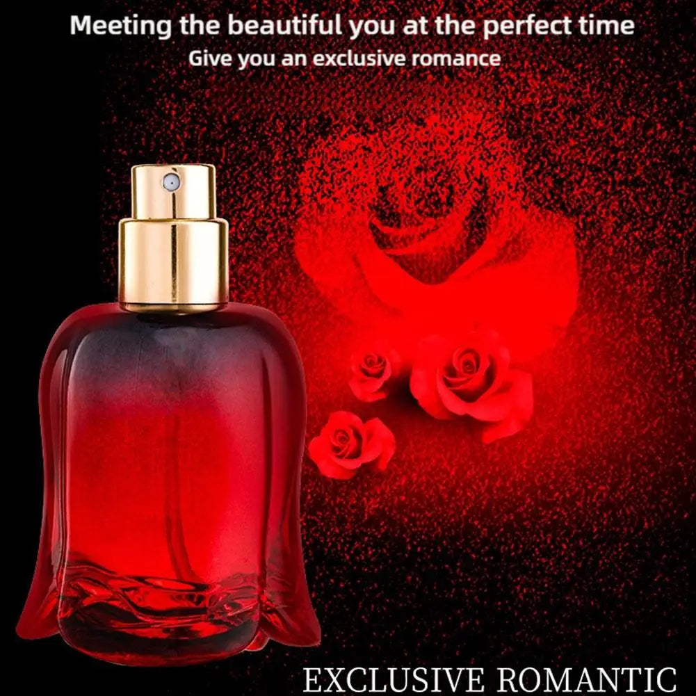 Rose Pheromone 50ml - Parfum Femme Floral Élégant Longue Durée - Lencensa 