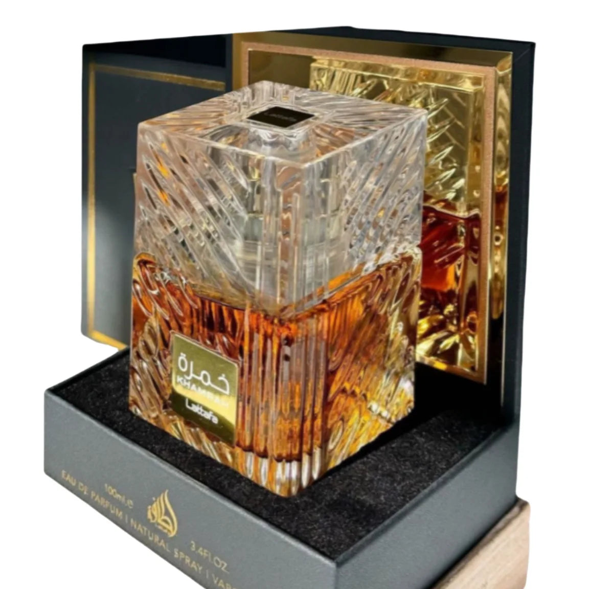 Lattafa Khamrah Qahwa 100ml - Parfum Oriental Arabe Unisexe - Lencensa 