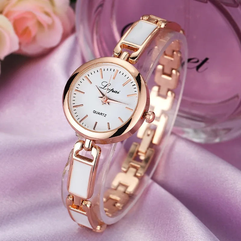 Femme montres nouveau Rose argent dames Bracelet Montre à Quartz dames robe montres Relogios Feminino Reloj Mujer Montre Femme