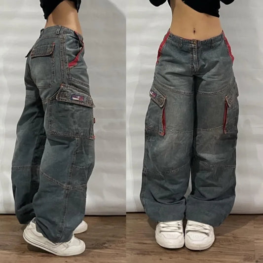 Jean Baggy Premium Lencensa Unisexe - Denim Haute Qualité Y2K Streetwear