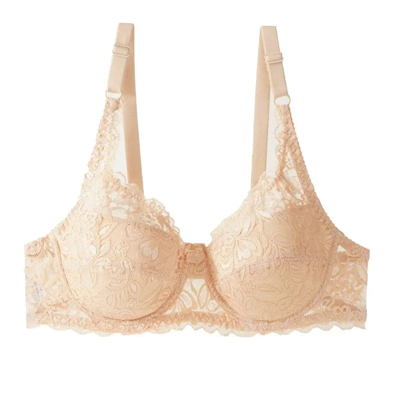 Soutien-Gorge Femme Dentelle - Grande Taille Bonnet C/D - Lencensa 