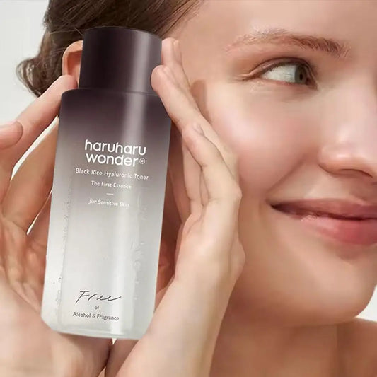 Lencensa - Huile Nettoyante Premium | Riz Noir Coréen & Acide Hyaluronique de Qualité Supérieure