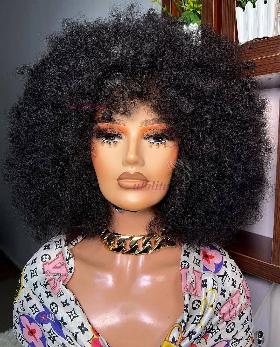 Cheveux péruviens Pixie court Afro crépus bouclés Bob coupe rebondissant pas cher pleine Machine faite perruques de cheveux humains pour les femmes noires sans colle Remy