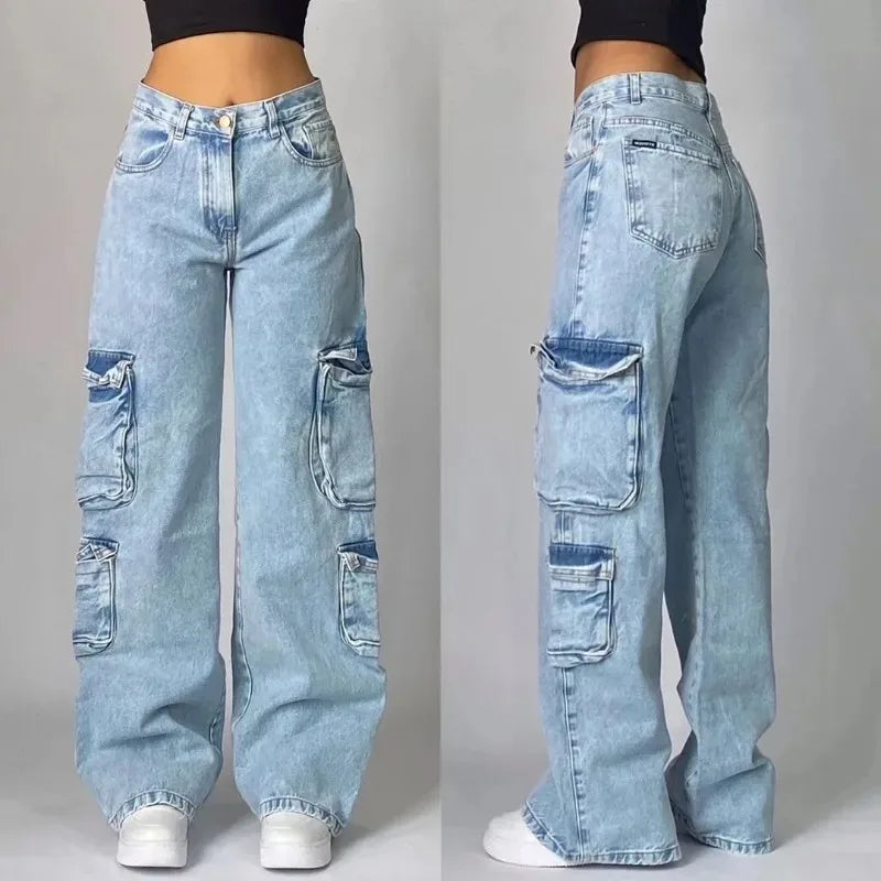 Jean Baggy Premium Lencensa Unisexe - Denim Haute Qualité Y2K Streetwear