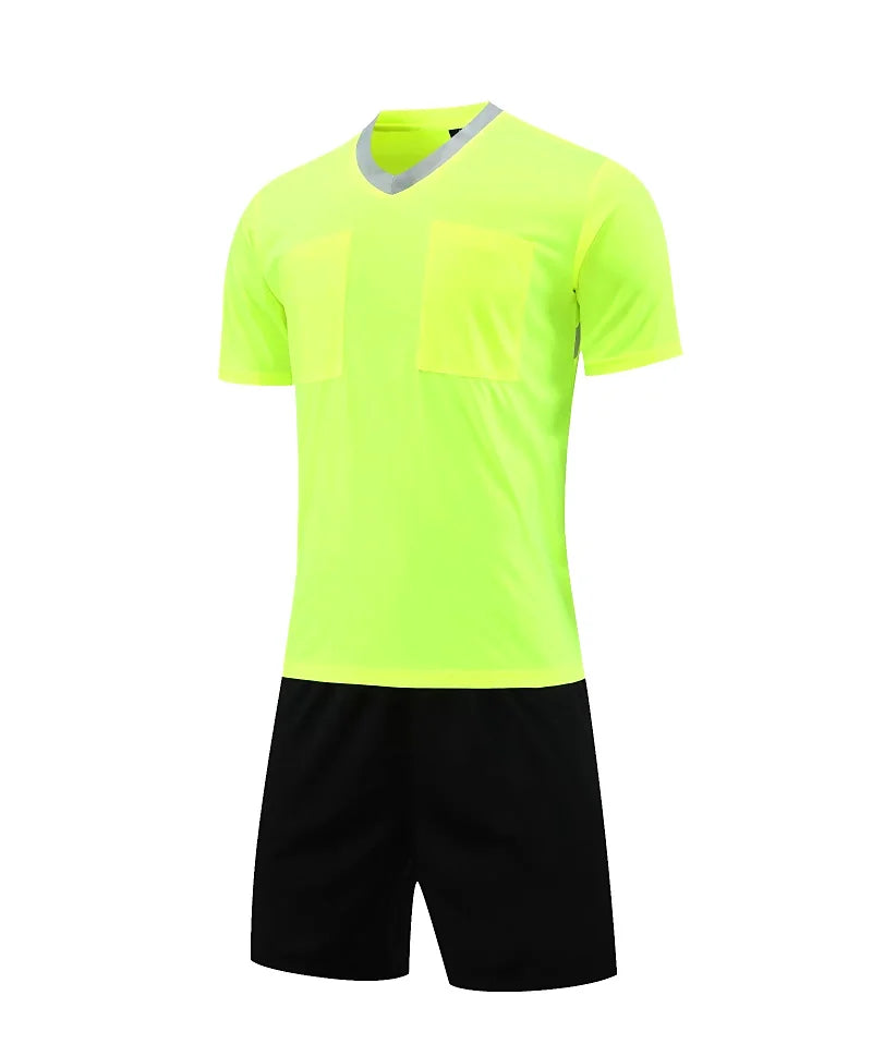 Uniforme Arbitre Football Personnalisable - Maillot Short Nom Numéro HAMEK - Lencensa 