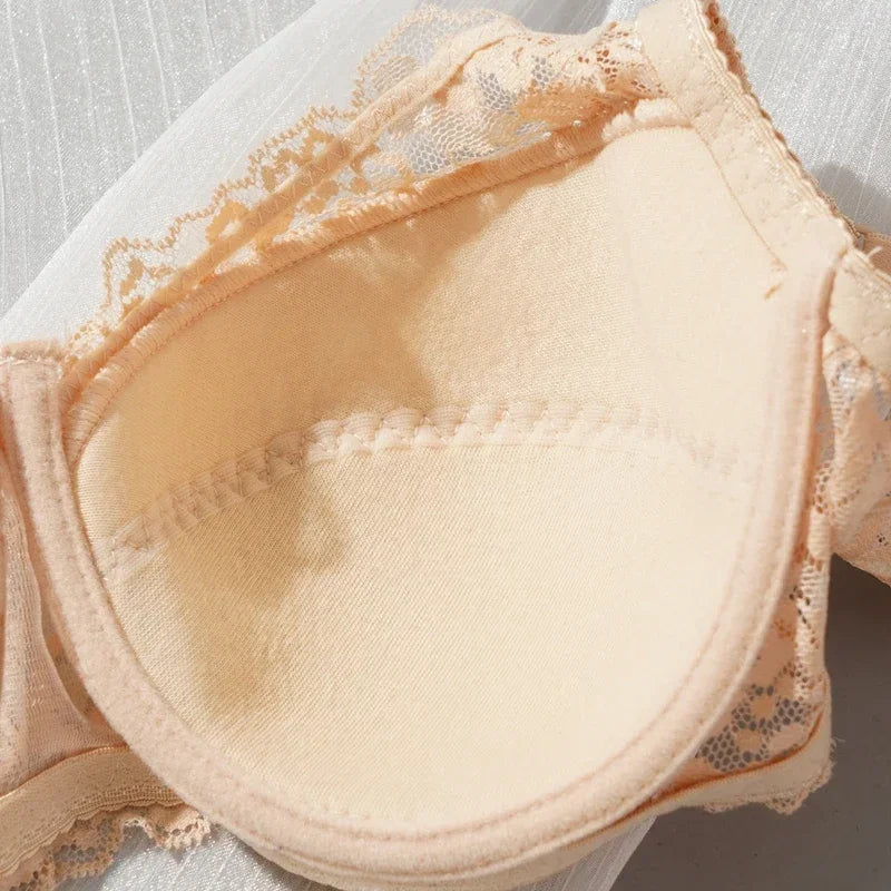 Soutien-Gorge Femme Dentelle - Grande Taille Bonnet C/D - Lencensa 