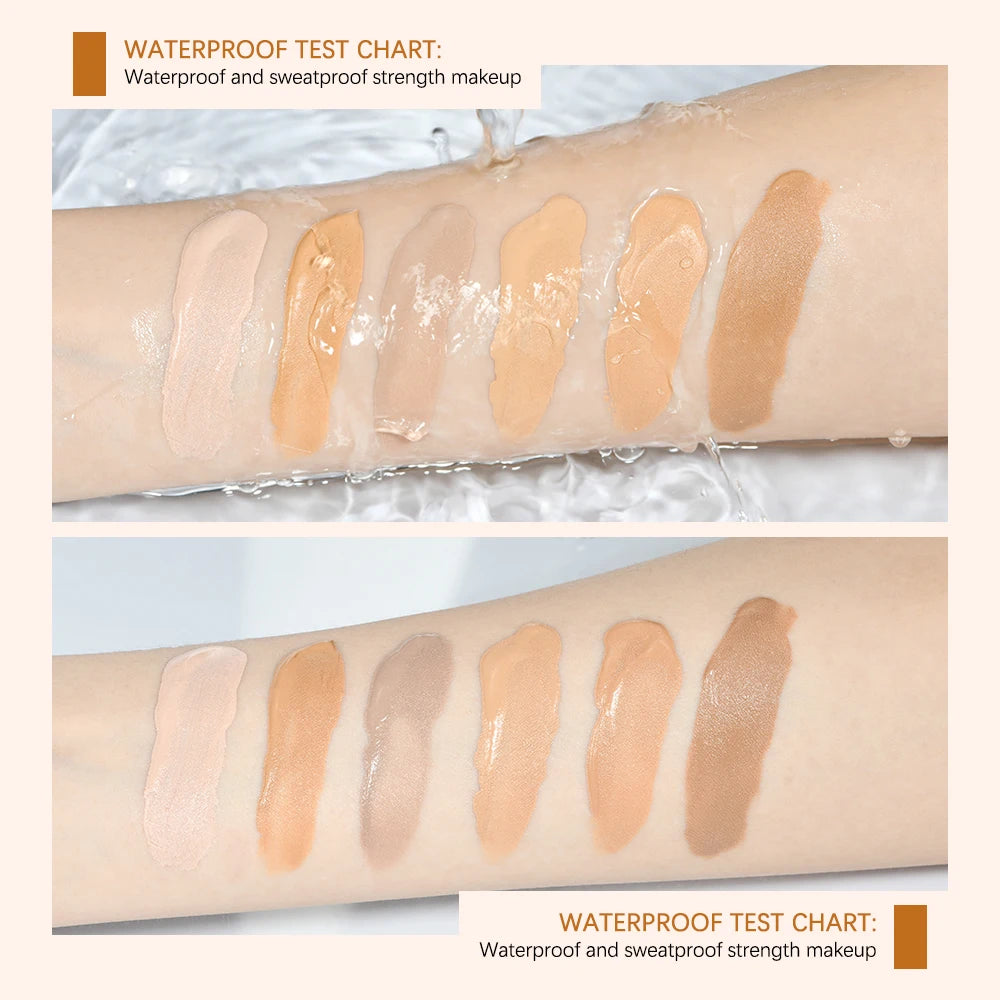 Crème de fond de teint pour le visage, haute couverture, fond de teint, imperméable, Base de maquillage coréenne, brume cosmétique Cc Bb