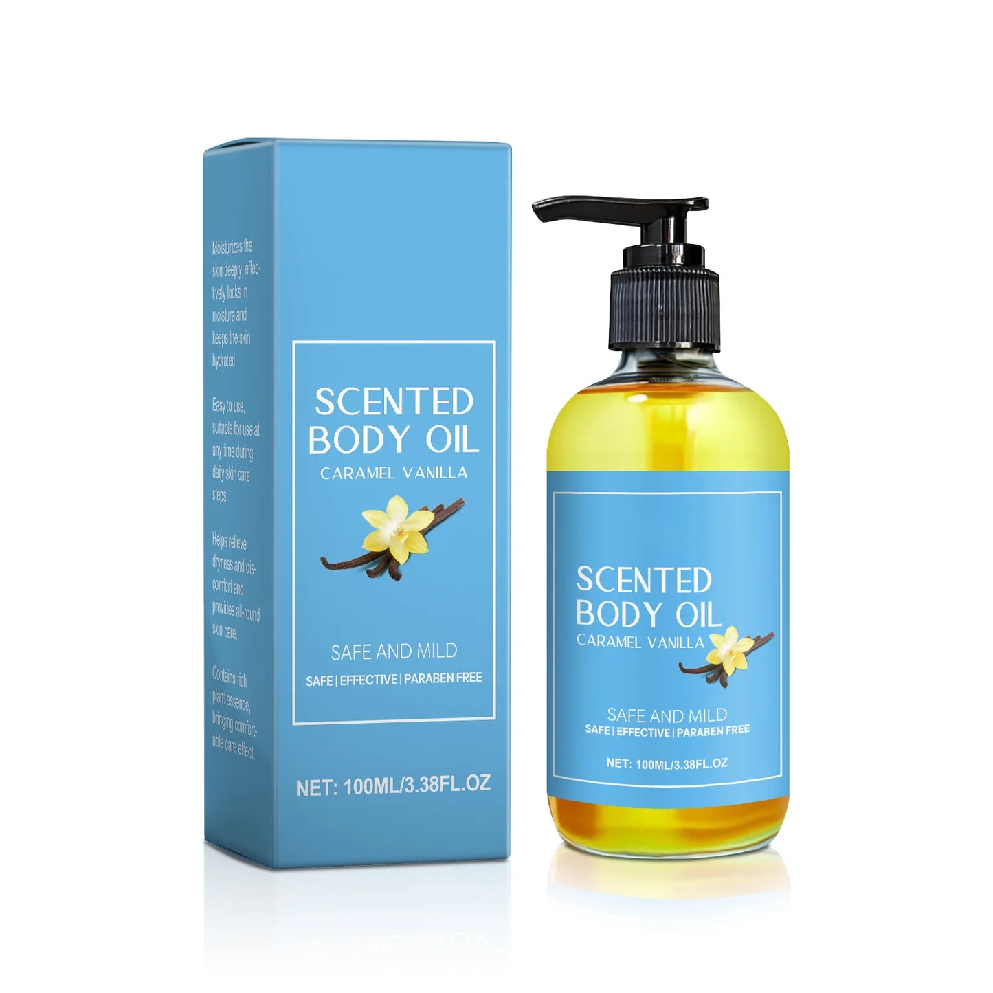 Huile de Massage Vanille - Hydratante Anti-Stress SPA | Lencensa - Lencensa 