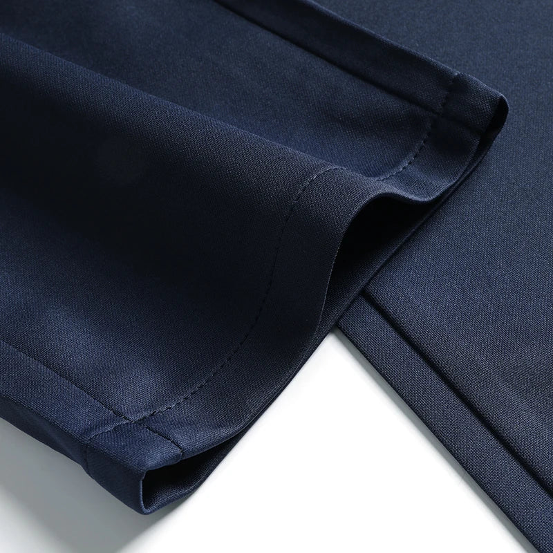 Pantalon Homme Été Extensible - Tissu Soyeux Sans Repassage - Lencensa 