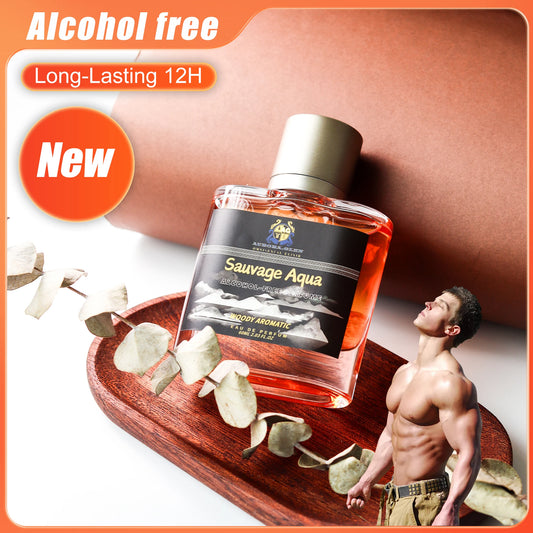 Wilderness for Men 60ml - Huile Parfum Boisé Épicé Sans Alcool - Lencensa 