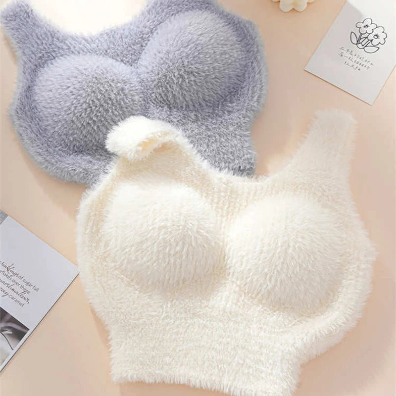 Débardeur Femme Thermique - Laine Peluche Chaud - Lencensa 