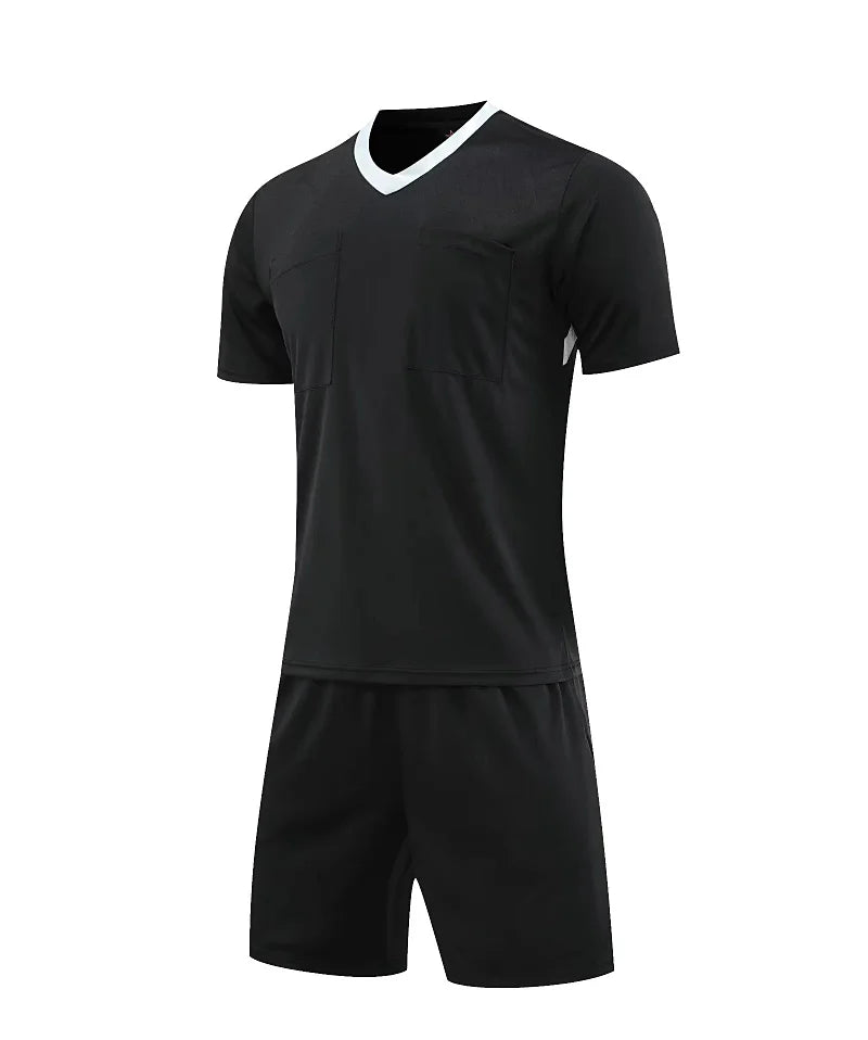 Uniforme Arbitre Football Personnalisable - Maillot Short Nom Numéro HAMEK - Lencensa 