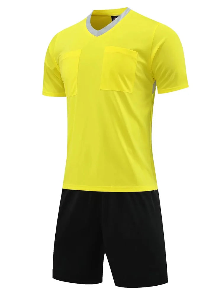 Uniforme Arbitre Football Personnalisable - Maillot Short Nom Numéro HAMEK - Lencensa 