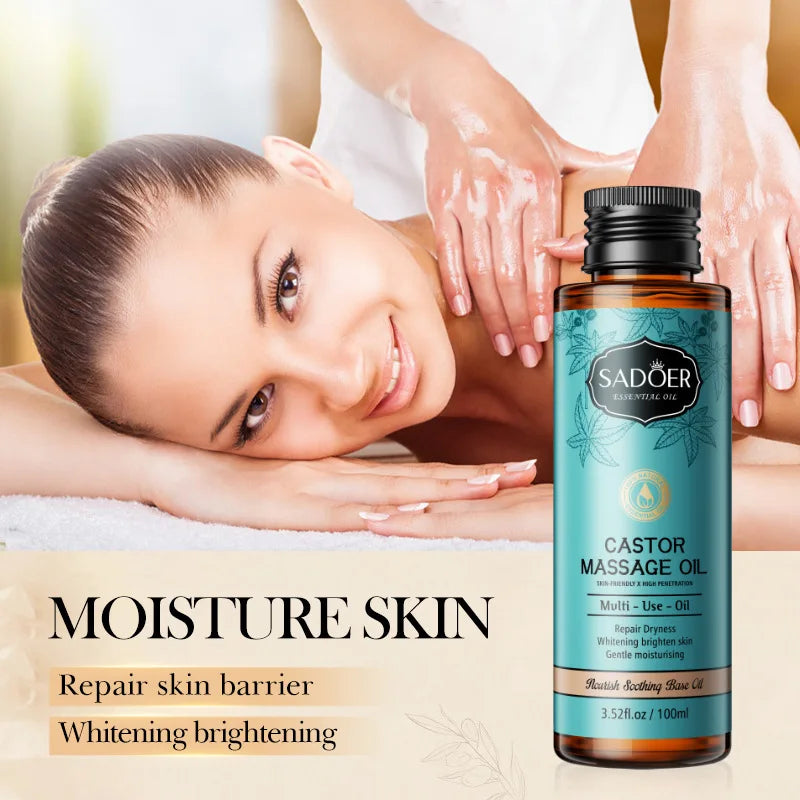 Huile d'Amande 100ml - Massage Corps Argan Olive Pure | Lencensa - Lencensa 