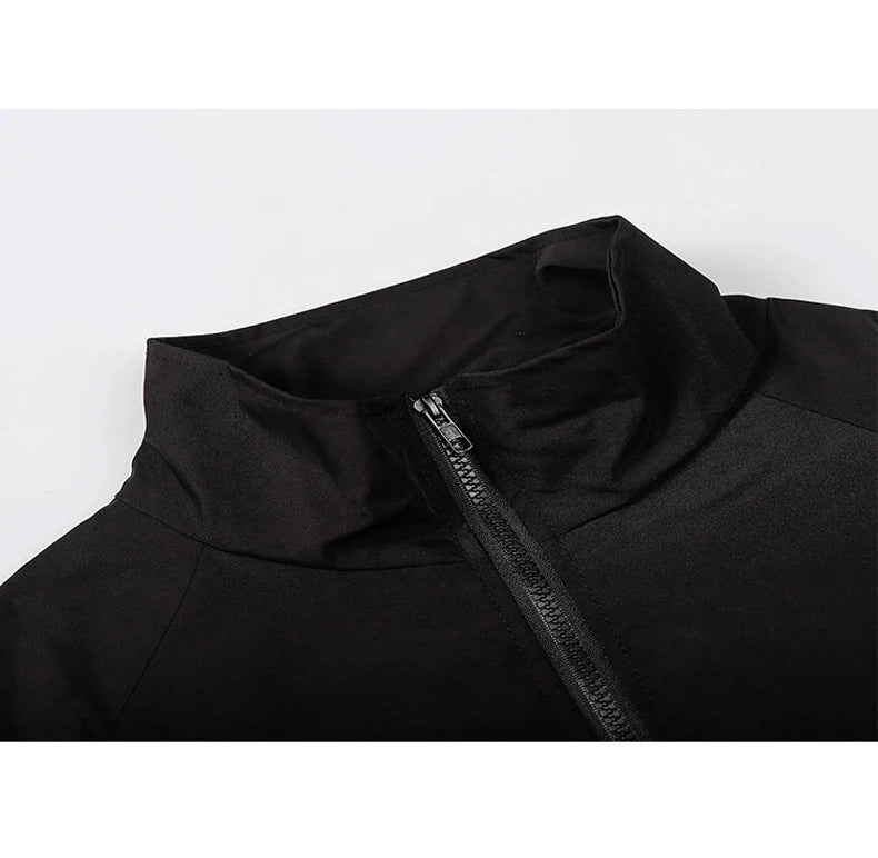 Veste Varsity Premium Lencensa - Hip Hop Patchwork Unisexe - Qualité Exceptionnelle