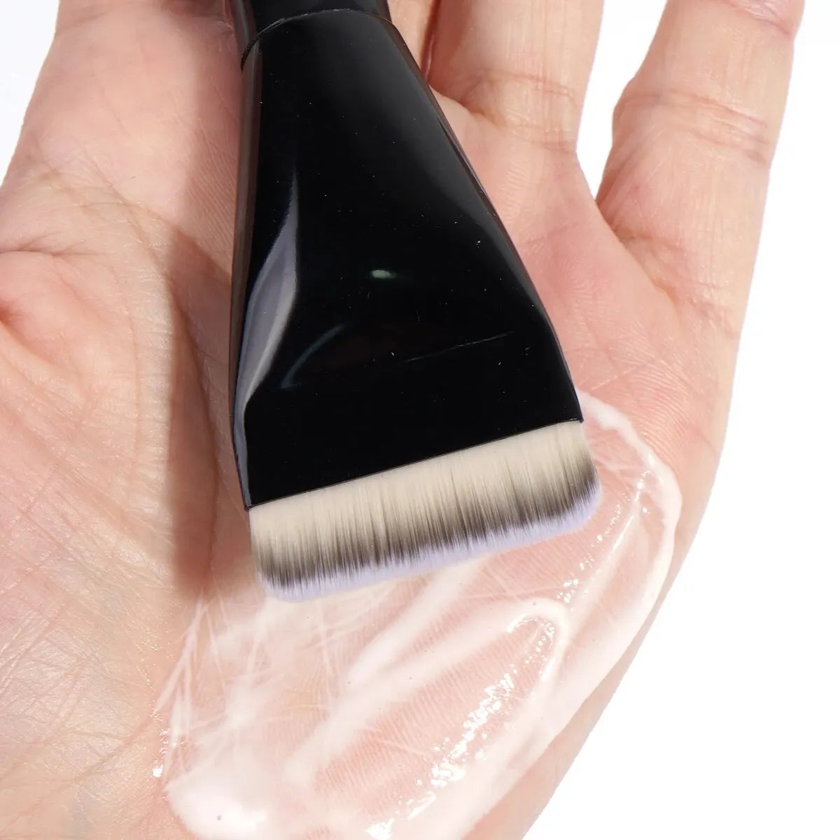 MAANGE 1 pièces masque Facial brosse tête plate correcteur fond de teint brosse doux visage pinceaux de maquillage outil de maquillage cosmétique pour masque peinture