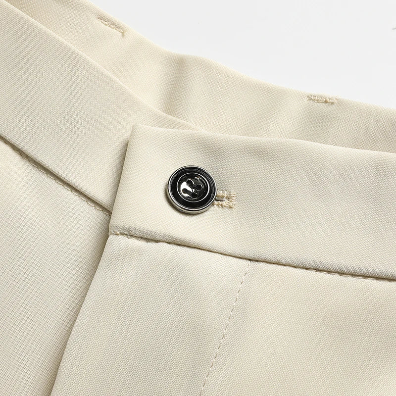 Pantalon Homme Été Extensible - Tissu Soyeux Sans Repassage - Lencensa 