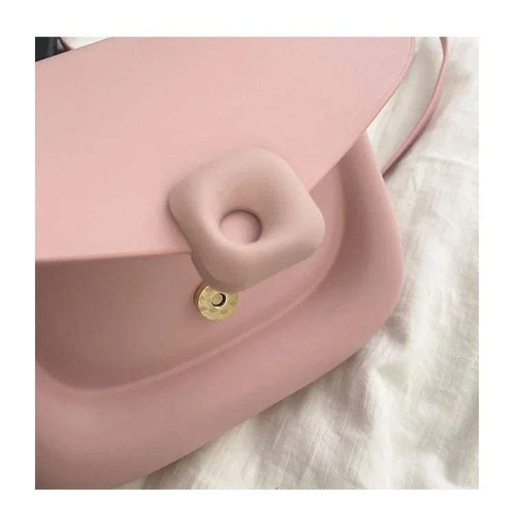 Sac à bandoulière exquis Shopper Sac Femme Portable léger Bolsos Mujer sacs à bandoulière pour Femme nouveau doux solide Bolso