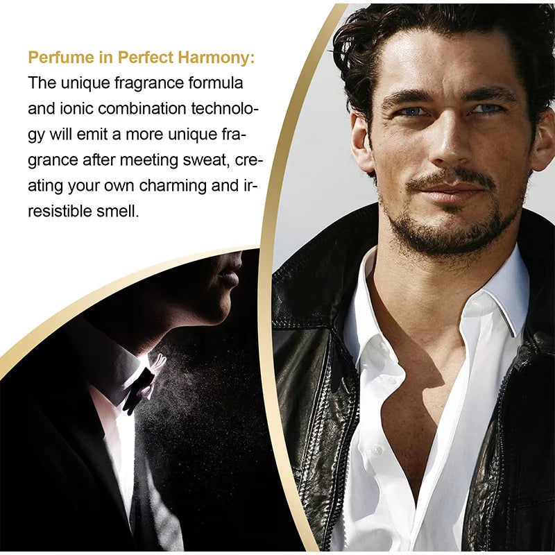 Sexuellement de phéromone séduisant pour hommes et femmes, parfum charmant pour attirer les femmes, parfum flirtant pour les rencontres, spray corporel longue durée, 90ml