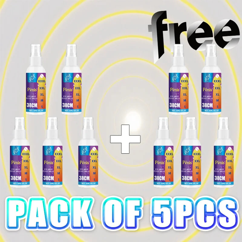 Spray Croissance Masculine - Soin Épaississant et Fortifiant pour Homme - Lencensa 