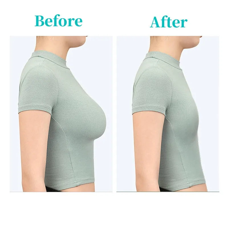 Pull poitrine liant pansement poitrine liant coton Tomboy soutien-gorge lesbienne culture hauts Super plat sport soutien-gorge - Lencensa 