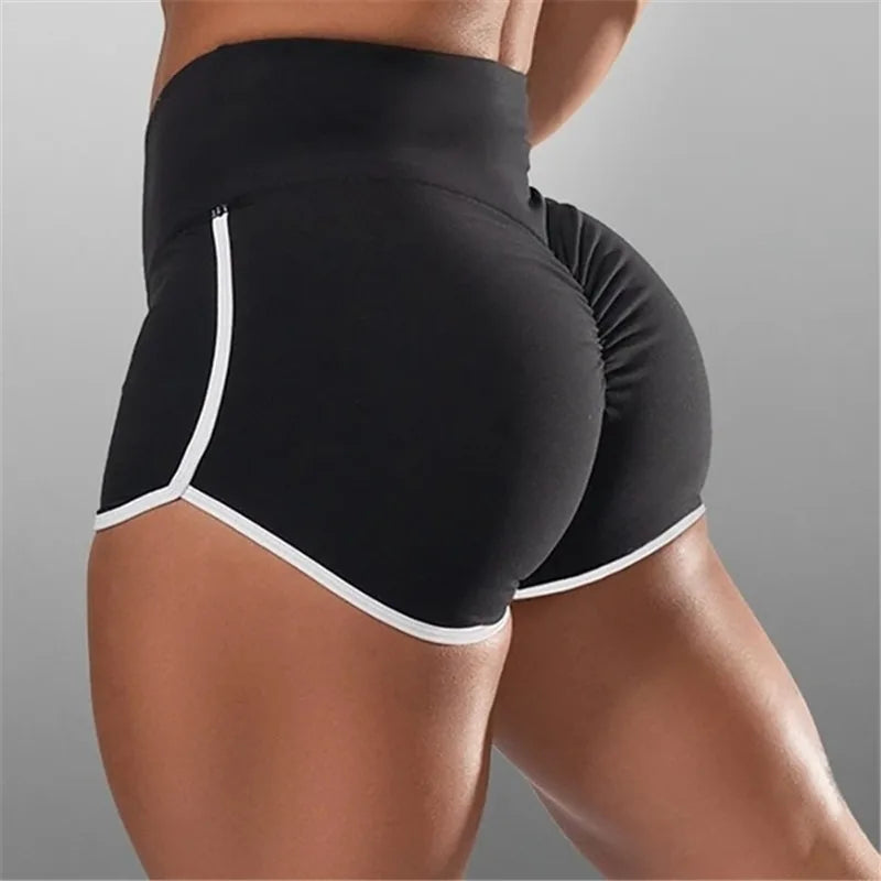 Short Sport Femme Été - Yoga Fitness Gym Taille Basse Stretch - Lencensa 
