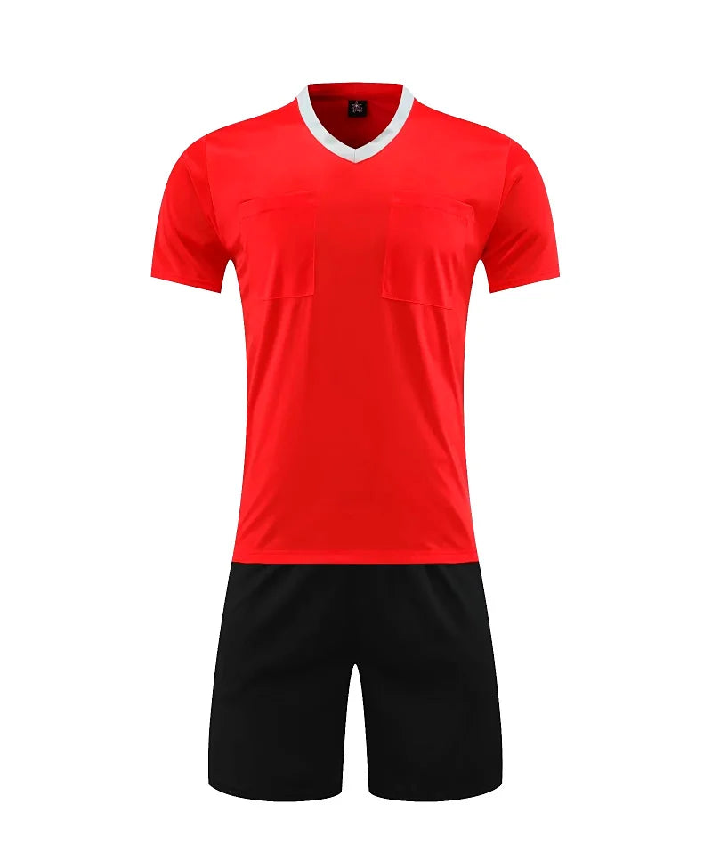 Uniforme Arbitre Football Personnalisable - Maillot Short Nom Numéro HAMEK - Lencensa 