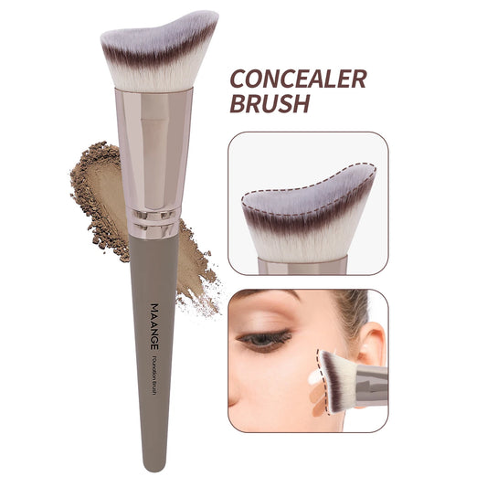 MAANGE-Pinceau de maquillage pour le visage, blush contour premium, parfait pour les joues, le front, la mâchoire, mélange antarctique, contour profond
