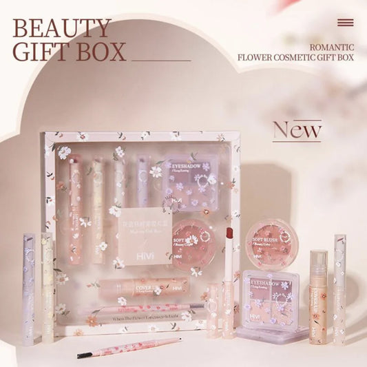 Kit de maquillage complet pour femmes, ensemble de produits de maquillage longue tenue, rouge à lèvres 8 pièces