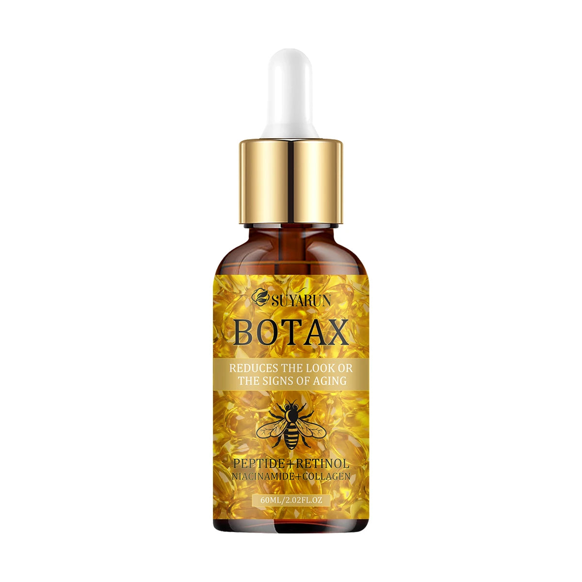 SUYARUN Botax Sérum Traitement du visage anti-âge, réducteur de rides et crème raffermissante pour la peau, soin du visage à absorption rapide.
