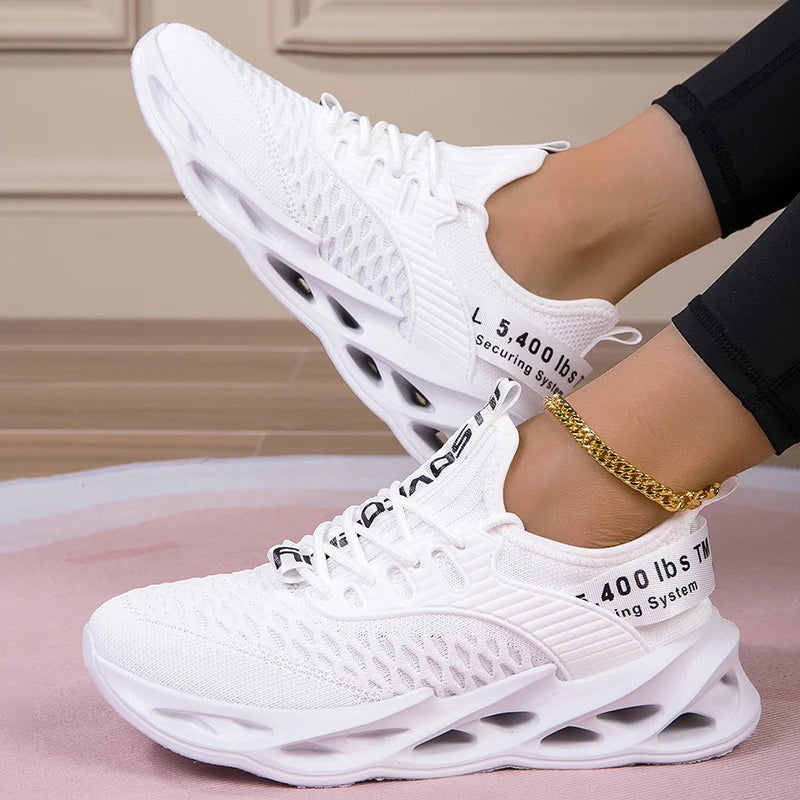 Femmes chaussures de Sport mode plate-forme baskets dames printemps hiver chaussures plates chaussures de course pour femme grande taille 43