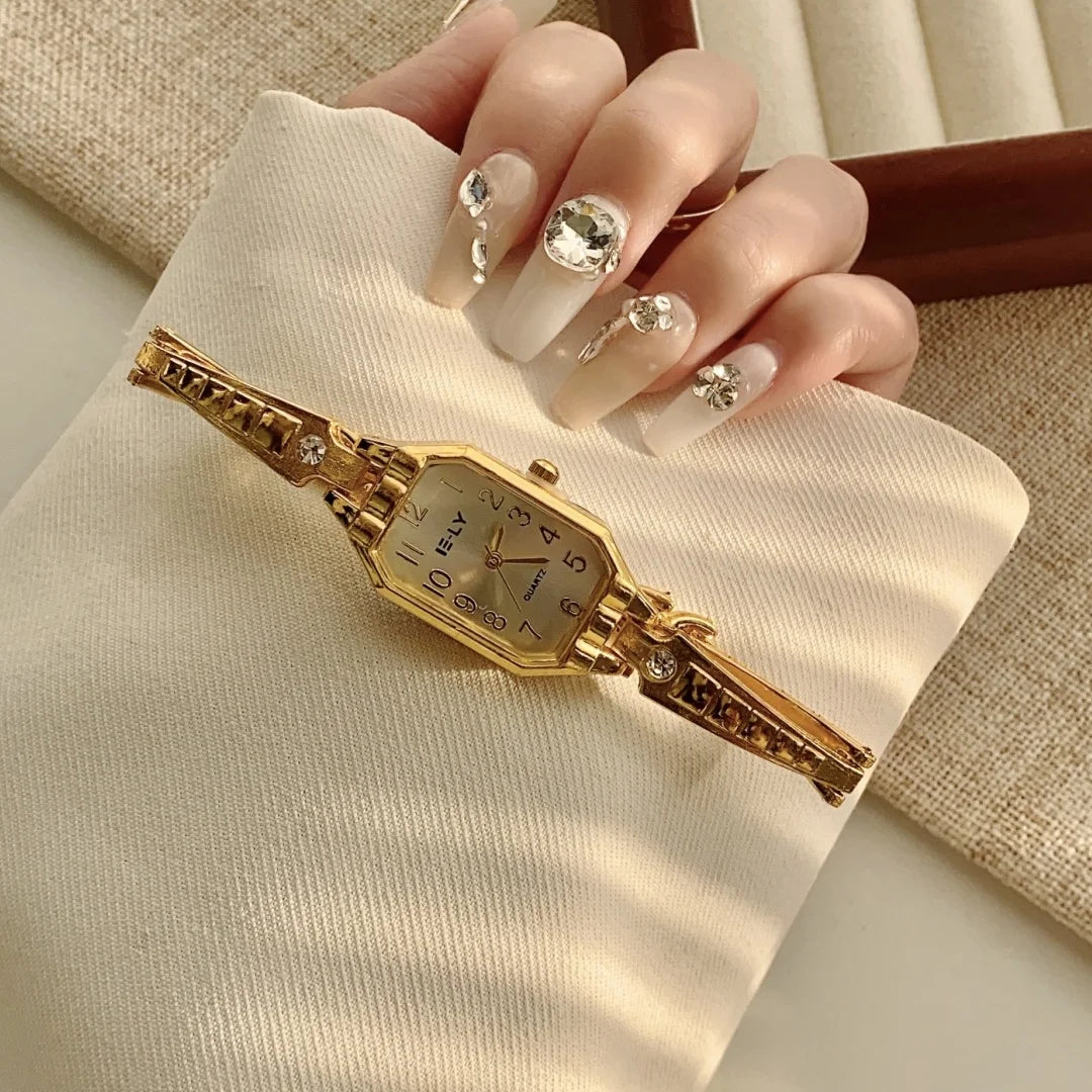 Femmes montres Top marque de luxe montres dames mode or Bracelet montre femme élégante horloge femmes montre femme